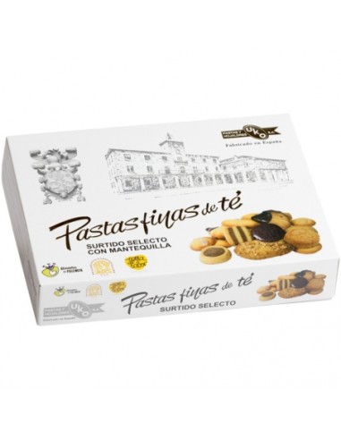 UKO PASTAS FINAS DE TÉ CLÁSICAS 450 gr