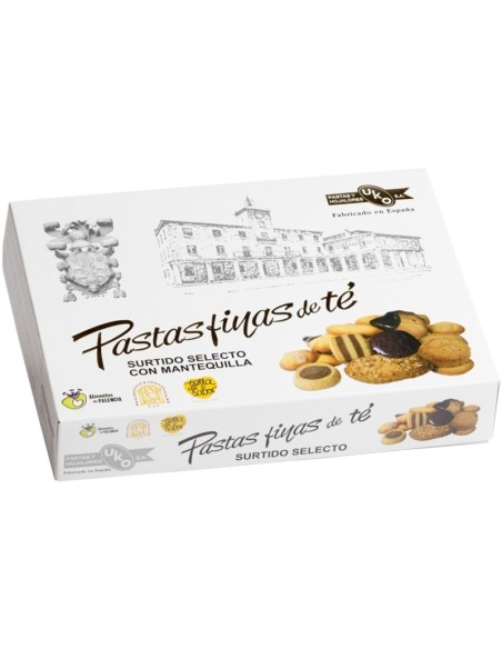 UKO PASTAS FINAS DE TÉ CLÁSICAS 450 gr