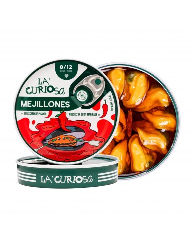 LA CURIOSA MEJILLONES EN ESCABECHE...