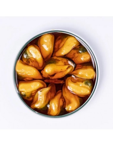 LA CURIOSA MEJILLONES EN ESCABECHE...