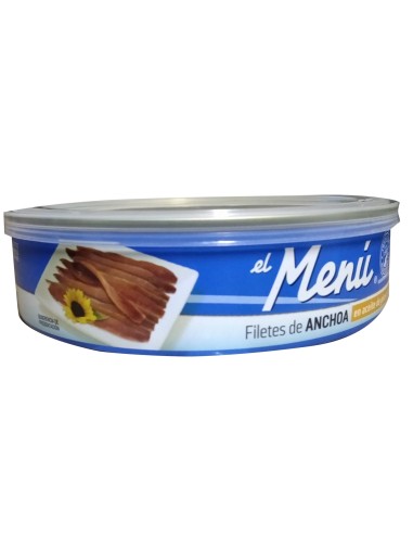 EL MENÚ ANCHOAS EN ACEITE DE GIRASOL...