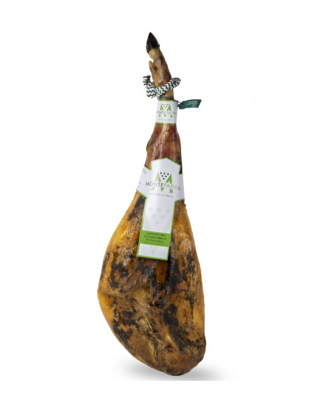 MONTEPARRA GUIJUELO JAMÓN 50% RAZA IBÉRICA CEBO DE CAMPO CORTE A CUCHILLO