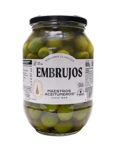 MAESTROS ACEITUNEROS EMBRUJOS VIDRIO...