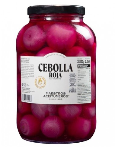 MAESTROS ACEITUNEROS CEBOLLA ROJA EN...