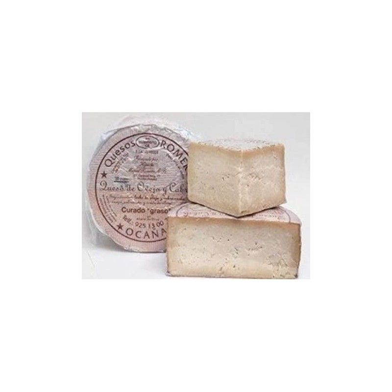 QUESO DE OCAÑA DE OVEJA-CABRA CURADO...