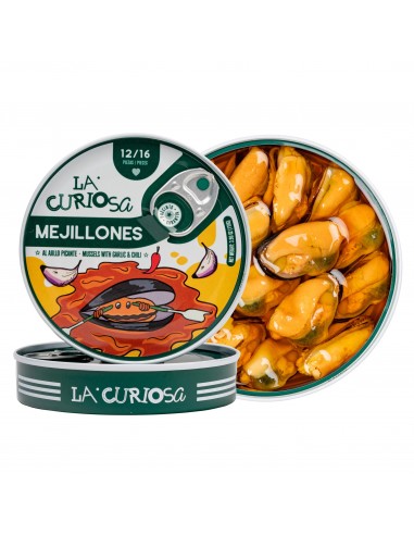 LA CURIOSA MEJILLONES GALLEGOS AJILLO...