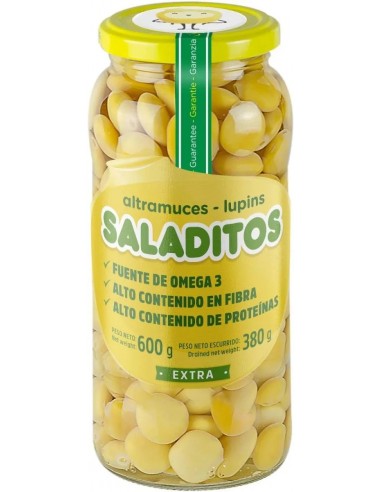 SALADITOS ALTRAMUCES T/C 600 GR