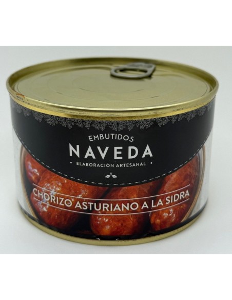 NAVEDA CHORIZO ASTURIANO A LA SIDRA 400 gr.
