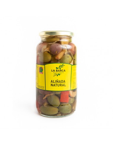 LA BARCA ACEITUNAS ALIÑADAS VIDRIO 1 Kg