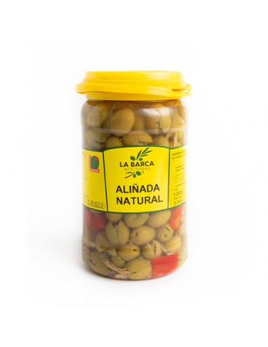 LA BARCA ACEITUNAS ALIÑADAS PET 1.5 Kg