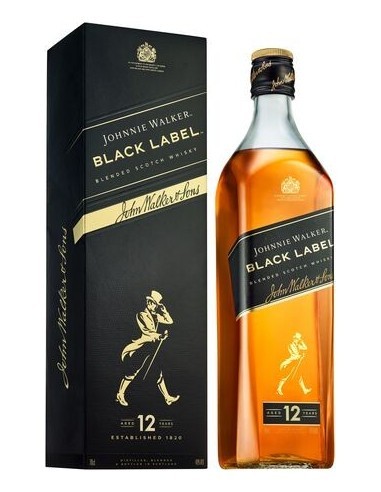 WHISKY JHONNIE WALKER ETIQUETA NEGRA...