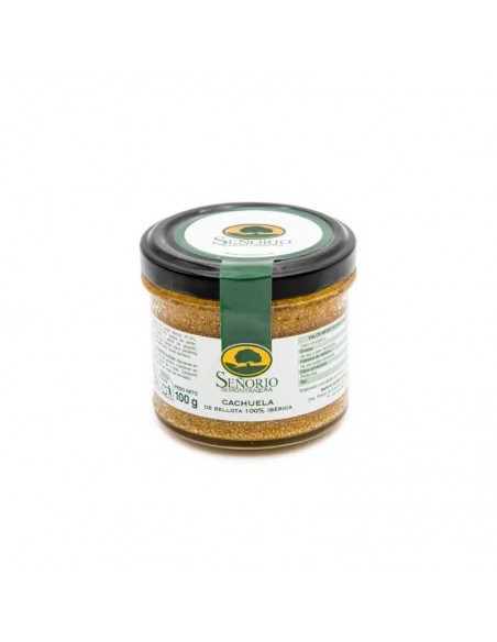 SEÑORÍO DE MONTANERA CACHUELA EXTREMEÑA DE BELLOTA 100 % IBÉRICA VIDRIO 100 gr