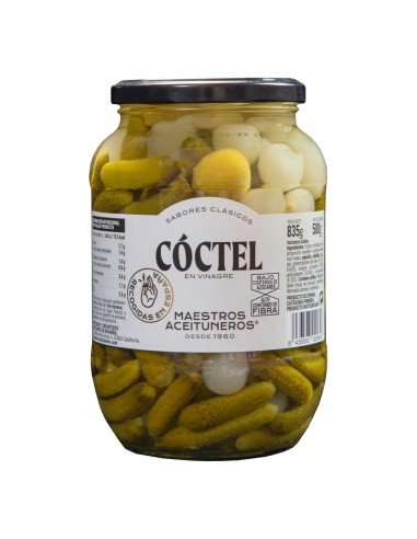 MAESTROS ACEITUNEROS CÓCTEL 835 gr