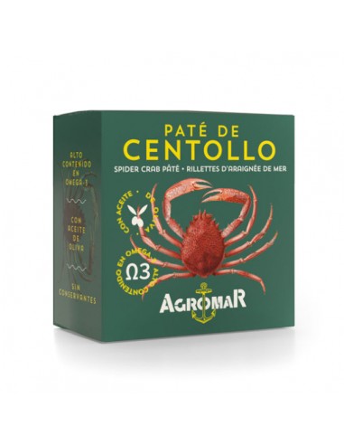 AGROMAR PATÉ DE CENTOLLO RO-100 gr
