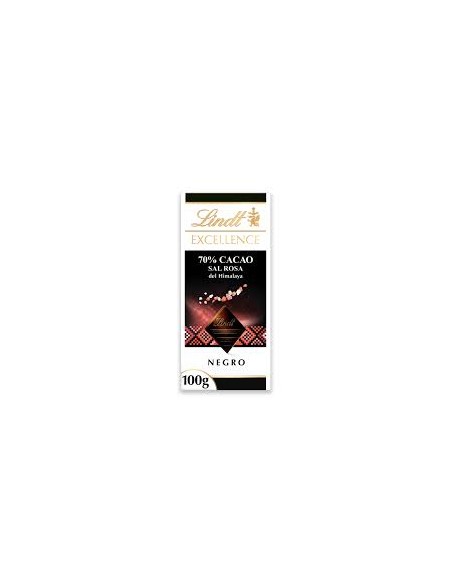 LNDT EXCELLENCE CHOCOLATE 70% CACAO CON SAL ROSA DEL HIMALAYA 100 gr