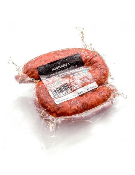 MONTESIERRA CHORIZO IBÉRICO SERRANITO 250 gr