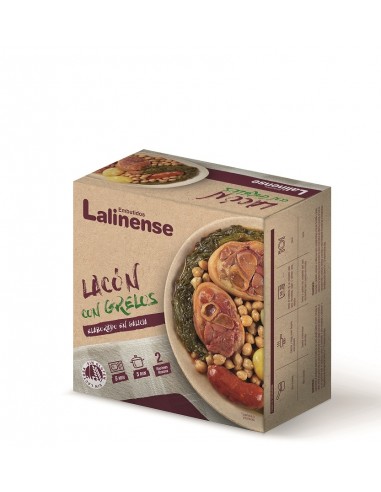 LA LINENSE LACÓN CON GRELOS LATA 400 gr