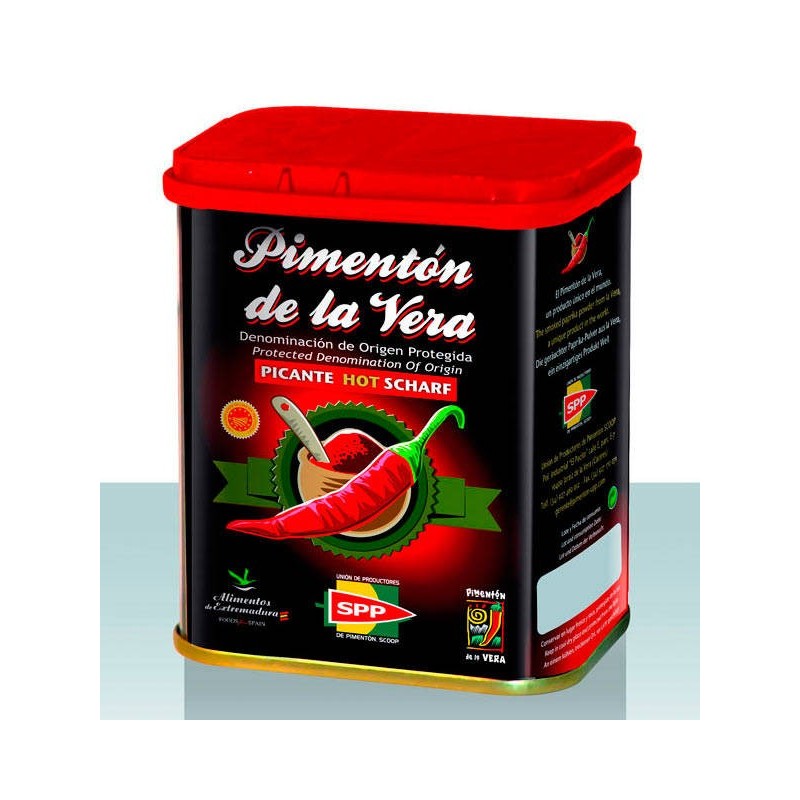 PIMENTÓN DE LA VERA D.O  PICANTE 125 GR