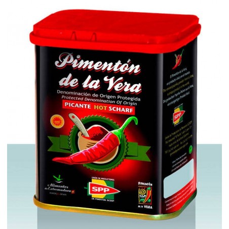 PIMENTÓN DE LA VERA D.O  PICANTE 125 GR