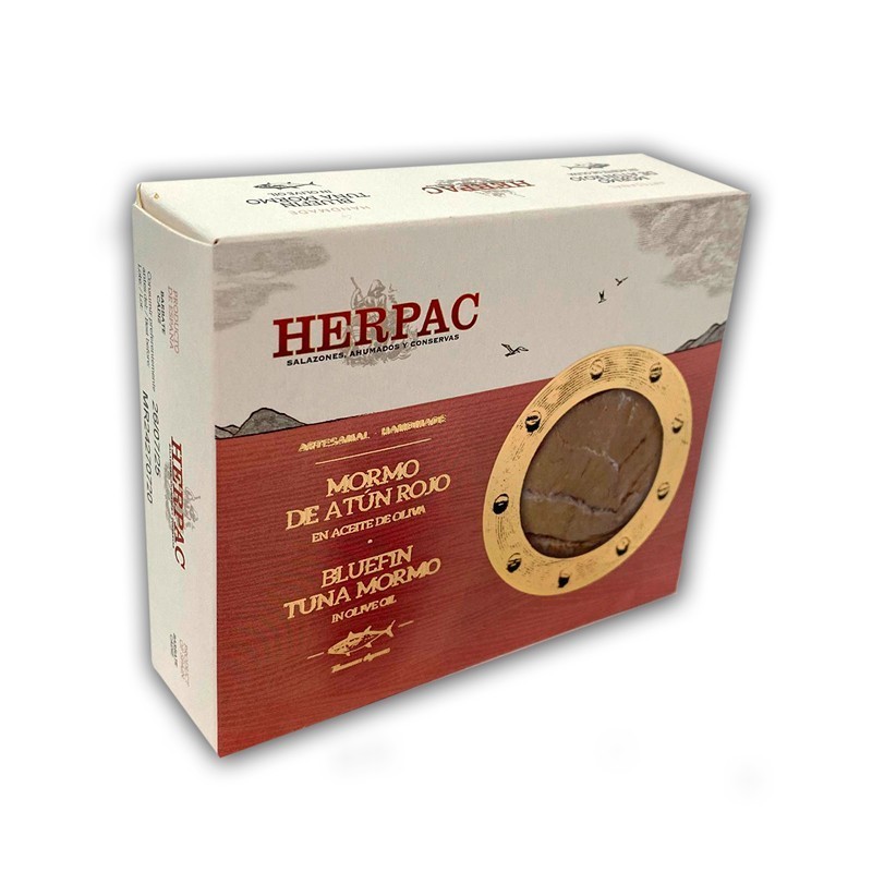 HERPAC MORMO DE ATÚN ROJOS EN ACEITE...